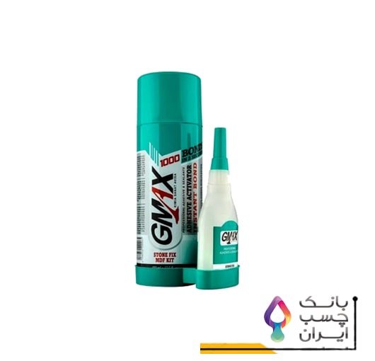 چسب 123 جی مکس 1000 حجم 400 میلی لیتر