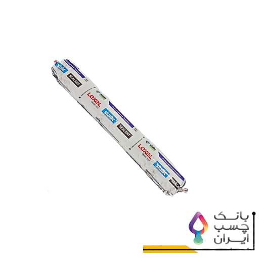 چسب خودرویی پلی اورتان لکسل رنگ سفید و مشکی