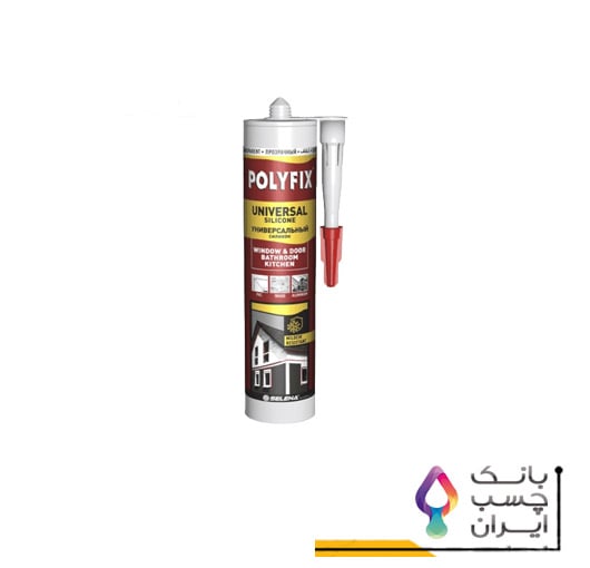 چسب سیلیکون تایتان پلی فیکس 280 میلی لیتر