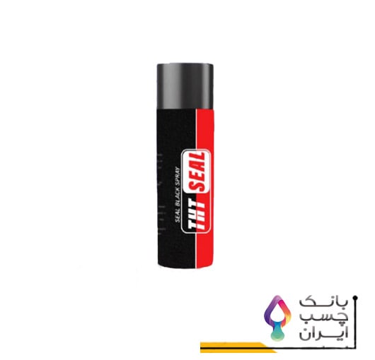 اسپری عایق رطوبتی مشکی تی اچ تی 450 میلی لیتر (اسپری قیر)